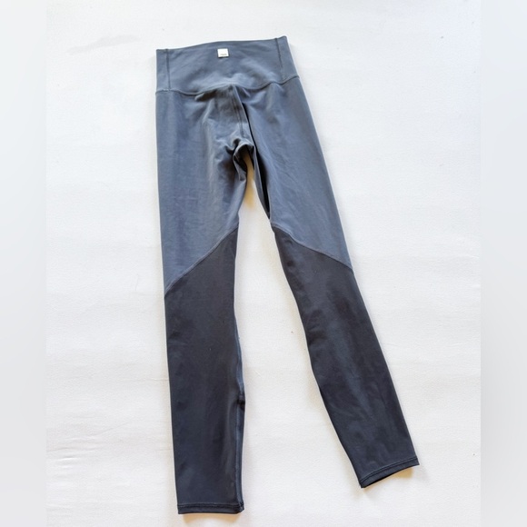 Vuori Colorblock Studio Legging Light Azure Blue/grey size xs/s 031-B - Picture 2 of 6